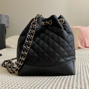 Quilted backpack